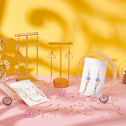 Набор для самостоятельного изготовления сережек-капель в форме колокольчика DIY-PH0010-93