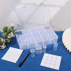Rechteckige Aufbewahrungsboxen aus Kunststoff mit Gitterstruktur&nbsp;CON-WH0100-80