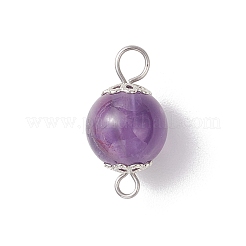 6 шт. 6 стиля: натуральный крашеный зеленый тигровый глаз&nbsp;PALLOY-JF04272