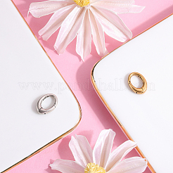 2 шт. 925 кольца-пружинки из стерлингового серебра STER-BBC0006-41B