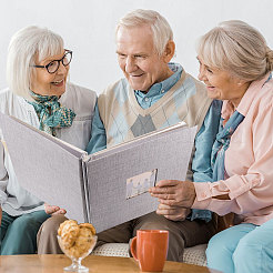Leinen-Fotokartenhalterbuch&nbsp;AJEW-WH0556-13