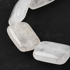 Природных кристаллов кварца бисер нитей G-S386-A21