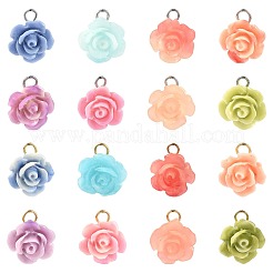 14 pendentif en corail synthétique bicolore&nbsp;PALLOY-FS00082