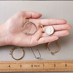 Фурнитура для сережек-гвоздиков из нержавеющей стали 304 STAS-TA0004-66