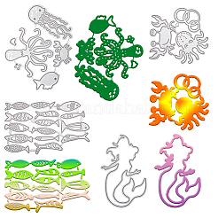 Углеродистая сталь разрезает трафареты DIY-CP0001-08
