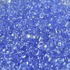 Perles de rocaille en verre de couleurs transparentes&nbsp;X1-SEED-P006-02A-05