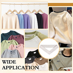 Хлопковая эластичная резинка для манжет&nbsp;DIY-WH0308-804B