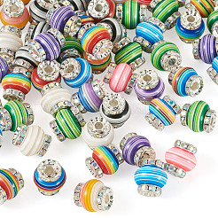 60 шт. латунные бусины из смолы&nbsp;KK-TA0002-96