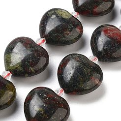 Chapelets de perles de sang de dragon naturel&nbsp;G-C150-A06-01