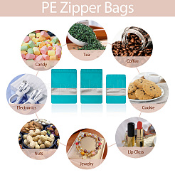 18 sachet refermable en PE avec fenêtre&nbsp;OPP-TAD0001-01G