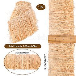 1 Stück Raffia-Quastenband aus Crinkle-Cut-Papier&nbsp;OCOR-CY0002-95
