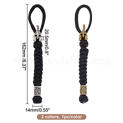 2 corde de parachute en nylon spartiate faite à la main&nbsp;HJEW-DR0001-03