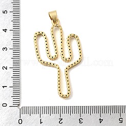 Ottone micro spianare pendenti zirconi&nbsp;KK-H267-032G