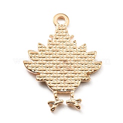 Подвески из сплава с эмалью ко дню благодарения&nbsp;ENAM-D060-03I-KCG