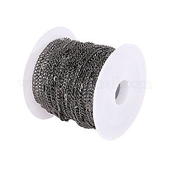 Железные кабельные цепи с латунным покрытием&nbsp;CH-CJ0001-04B