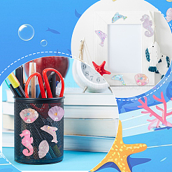 Кабошоны из прозрачной смолы RESI-DC0001-45