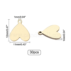 Латунь подвески KK-PH0004-39AB