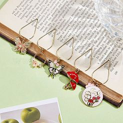 10 шт. 10 стиля закладки из углеродистой стали в форме капли&nbsp;AJEW-CP00001