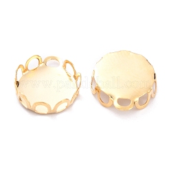 Cabochon-Fassungen für Charms aus Edelstahl 304&nbsp;STAS-Y001-11G