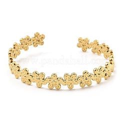 Браслеты-манжеты из нержавеющей стали 304&nbsp;LS-BJEW-P302-04G