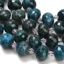 Природного апатита нитей бисера G-L642-I08-18x13mm