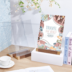 Прямоугольный акриловый настольный держатель карт&nbsp;AJEW-WH0777-017