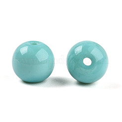 Perle di vetro di colore solido opaco&nbsp;X1-GLAA-N007-8mm-A13