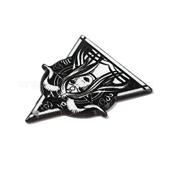 Pendentifs acryliques d'halloween&nbsp;X-SACR-E010-07B