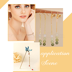 200 шт. 20 шт. латунных штифтов с плоской головкой&nbsp;KK-BC0009-19