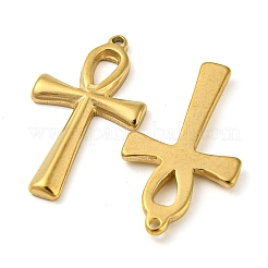 Pendentifs en acier inoxydable 304 avec placage ionique (IP)&nbsp;STAS-P341-16H-G