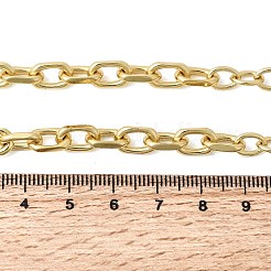 Ожерелья из латунных цепочек толщиной 6 мм&nbsp;NJEW-L013-01G