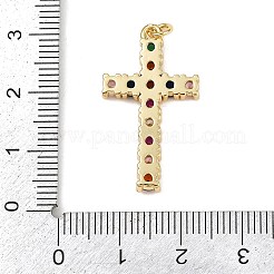 Латунные микро проложить кубического циркония подвески KK-S526-06G-B