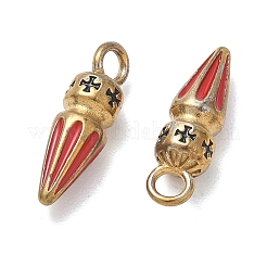 304 Edelstahl-Emaille-Anhänger&nbsp;STAS-K330-20G