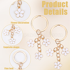 Брелок из цинкового сплава&nbsp;KEYC-WH20004-10A