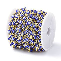 Catene a maglie in ottone e smalto&nbsp;CHC-D029-13G
