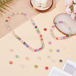 160 pièce 16 styles de perles transparentes en verre et acrylique&nbsp;DIY-AR0004-54