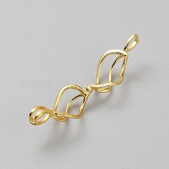 925 подвеска-клетка из бисера из стерлингового серебра STER-WH0004-056