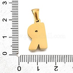 Pendentifs en acier inoxydable 304 doré&nbsp;STAS-K300-01G-R
