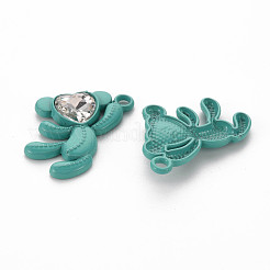 Подвески из сплава с бриллиантами&nbsp;PALLOY-Q433-033D-RS