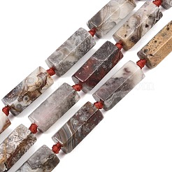 Stränge natürlicher mexikanischer Crazy Lace Achatperlen&nbsp;G-B196-C01-01