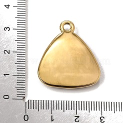 Pendentifs en acier inoxydable 304 et nacre d'ormeau naturelle&nbsp;SH-CBA7184-01E-G
