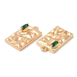 Латунные микро проложить кубического циркония подвески KK-C028-30G