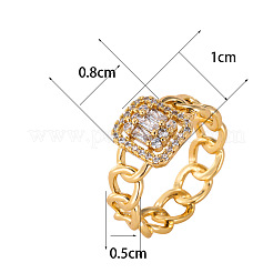 Кольца из латуни с микропаве&nbsp;FS-WGF0A01-06