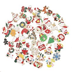 Рождественские эмали сплава подвески&nbsp;ENAM-G234-01H