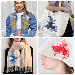 Аксессуары для костюмов с вышивкой из полиэстера и блесток&nbsp;FIND-WH20020-239B