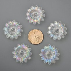 Прозрачные акриловые бусины X-TACR-R14-9