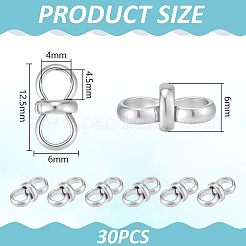 30 шт. подвески-соединители из нержавеющей стали 304 STAS-UN0063-90