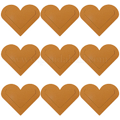 10 шт. защитные уголки для сердец из искусственной кожи&nbsp;AJEW-CL0001-17A