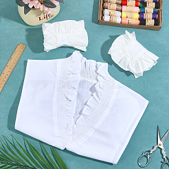 Set di colletto e polsini staccabili in poliestere&nbsp;AJEW-WH0643-156