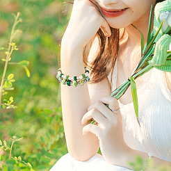 70шт 10 стиля смолы европейские бусины RESI-TA0003-92